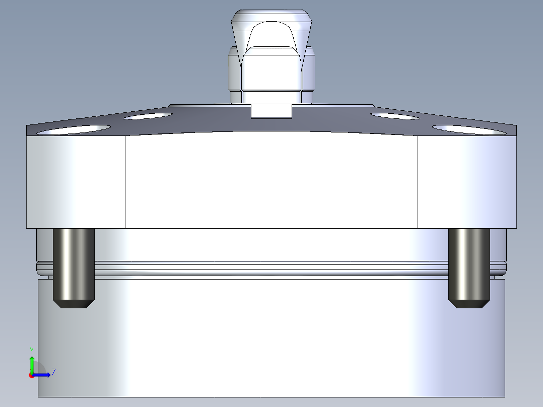 KOSMEKSWH2110-G多系列多零件图纸模型多系列多零件图纸模型左视图