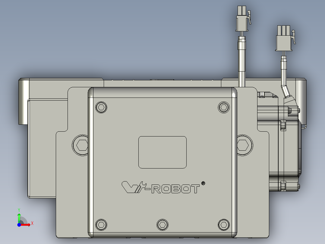 威洛博直线电机模组EB20-L224-S1200-BR-ZP75-MS3-5K前视图