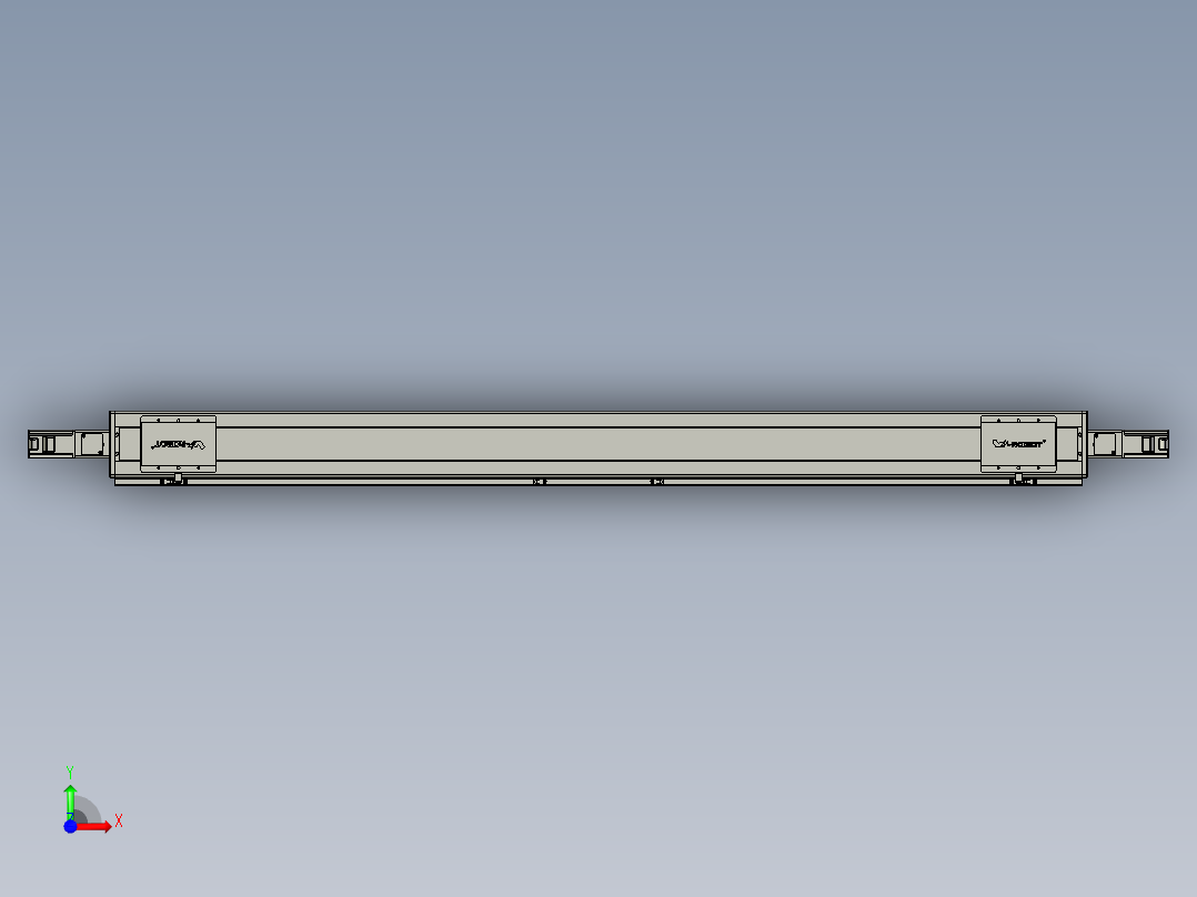 威洛博双电机滑台-VC14D2-S750-BC-P40-C6前视图