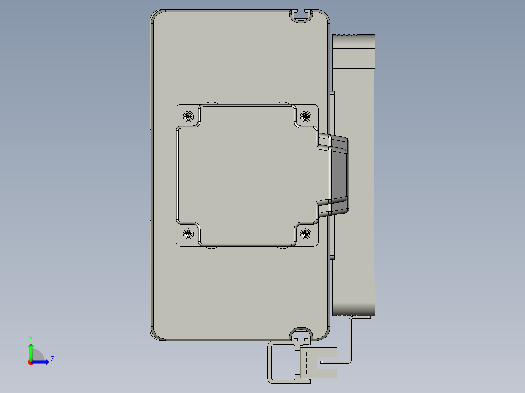威洛博双电机滑台-VC14D2-S750-BC-P40-C6左视图