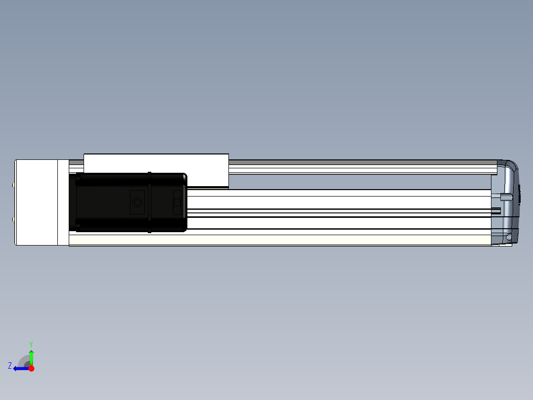 Toyo东佑达直线模组-ETH17-250-BL-M40右视图