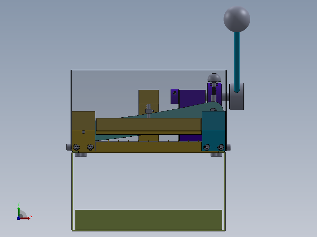 185剪针机图纸前视图
