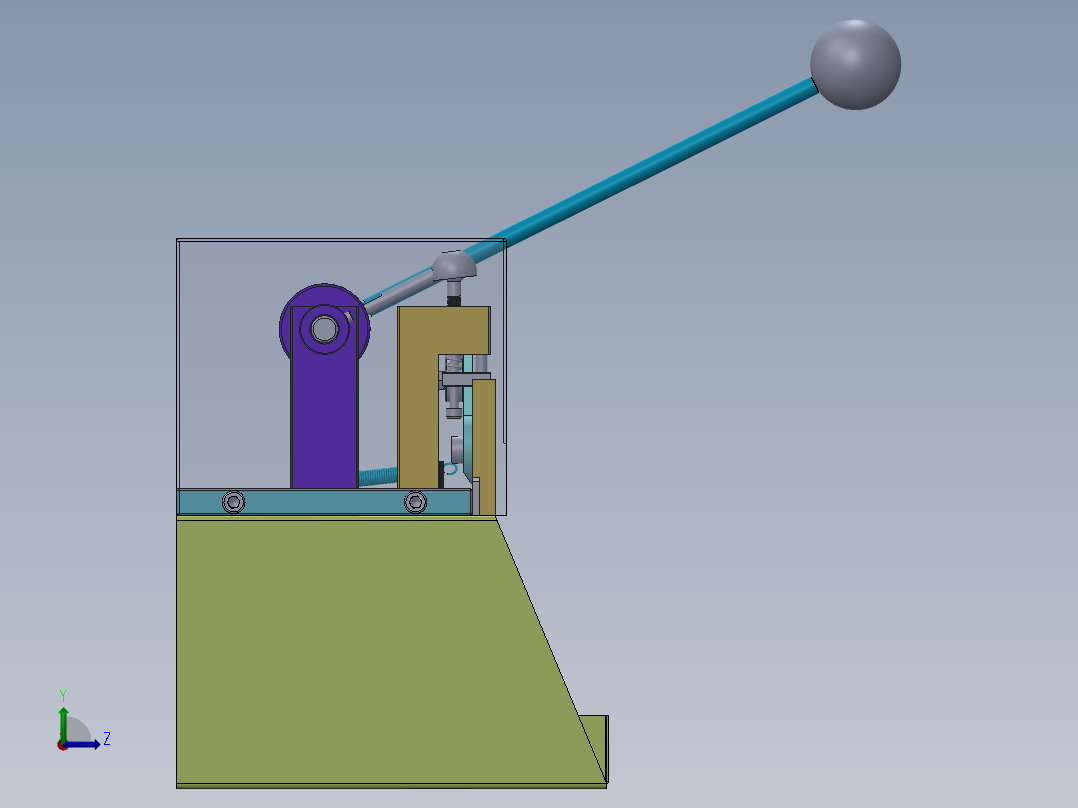 185剪针机图纸左视图