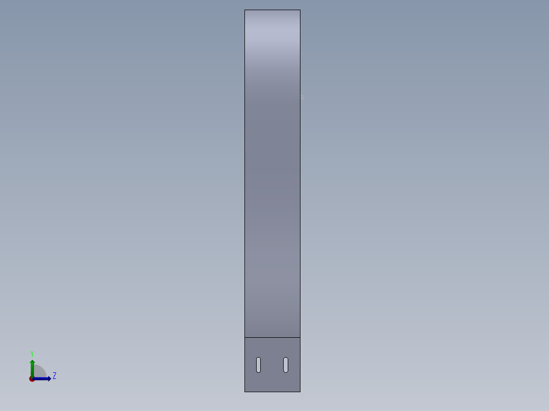 cable tray 90 deg elbow左视图