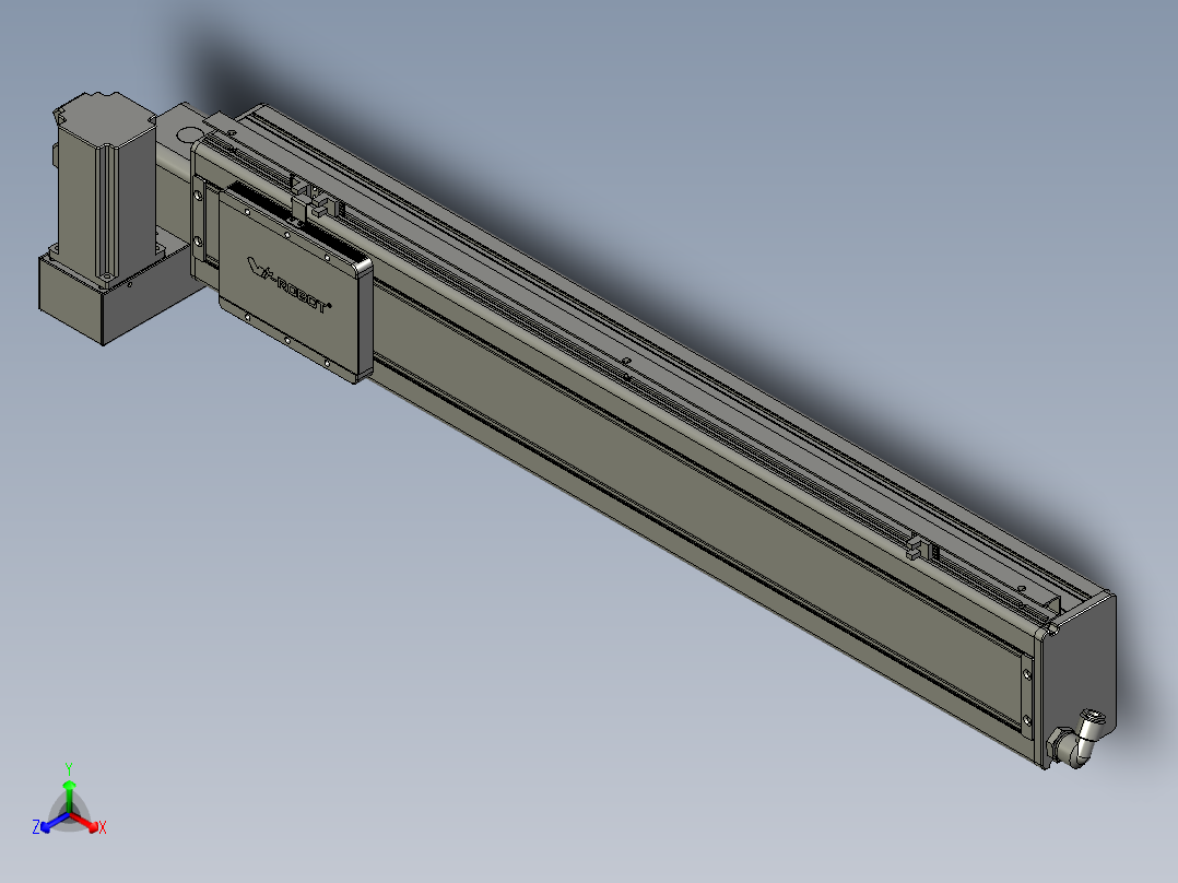 威洛博VBC12-S600-BLU-P40正等轴测图