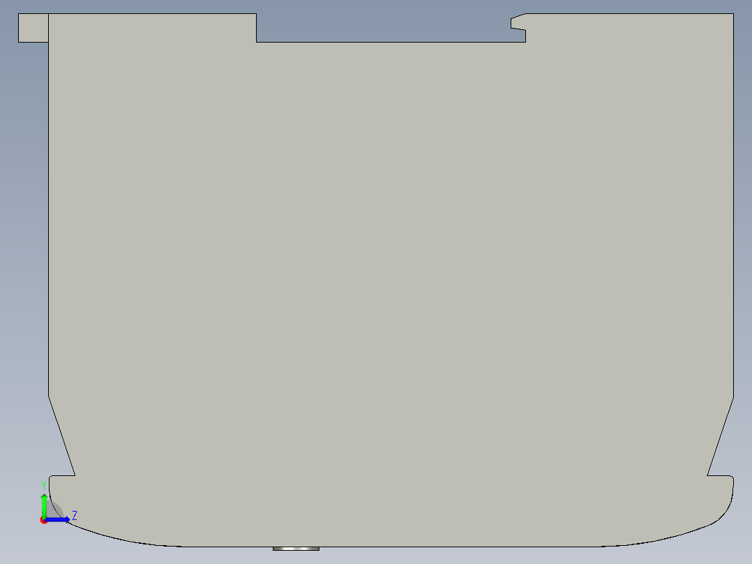 基恩士KV-16AT(P)_kc图纸模型左视图