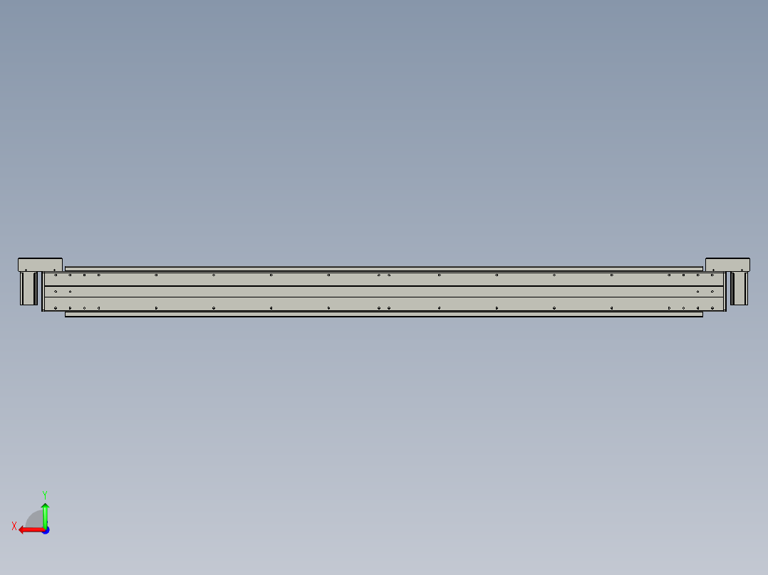 威洛博双电机滑台-VBF14S2-L50-S1800-BLR-P40-C6后视图
