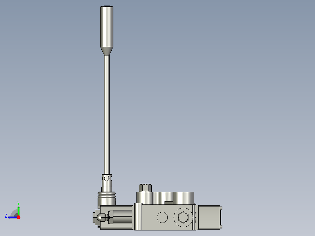 ZDa×-F15L多路换向阀[ZDa-F15L]右视图
