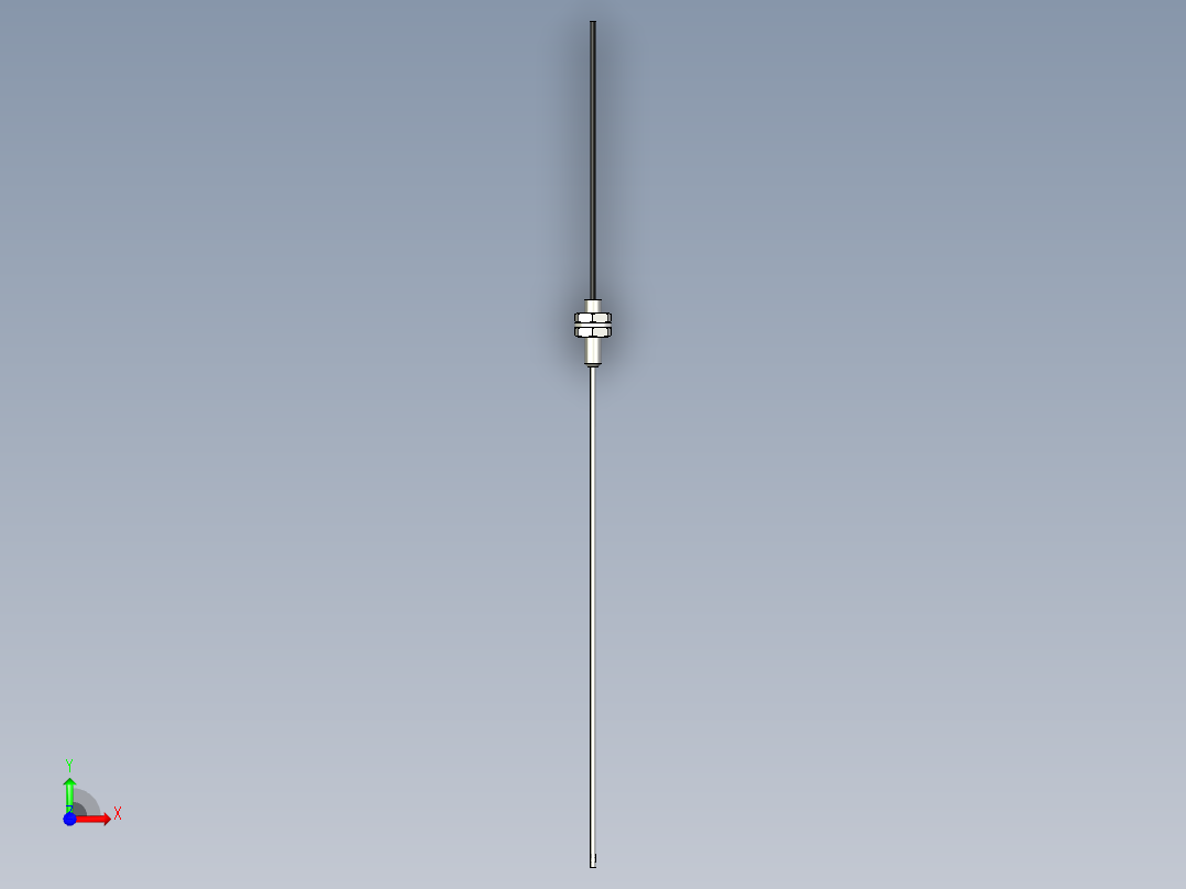 侧视光纤_对射型FT-F313-L前视图