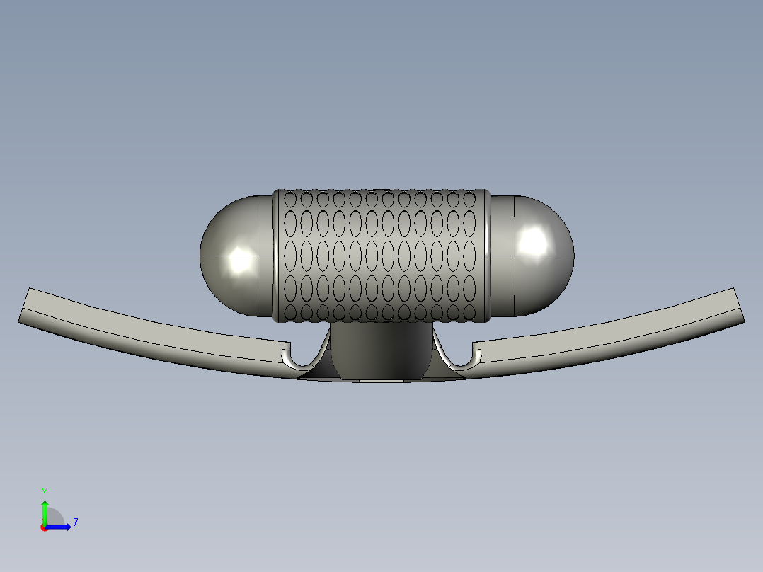 铲挖工具左视图