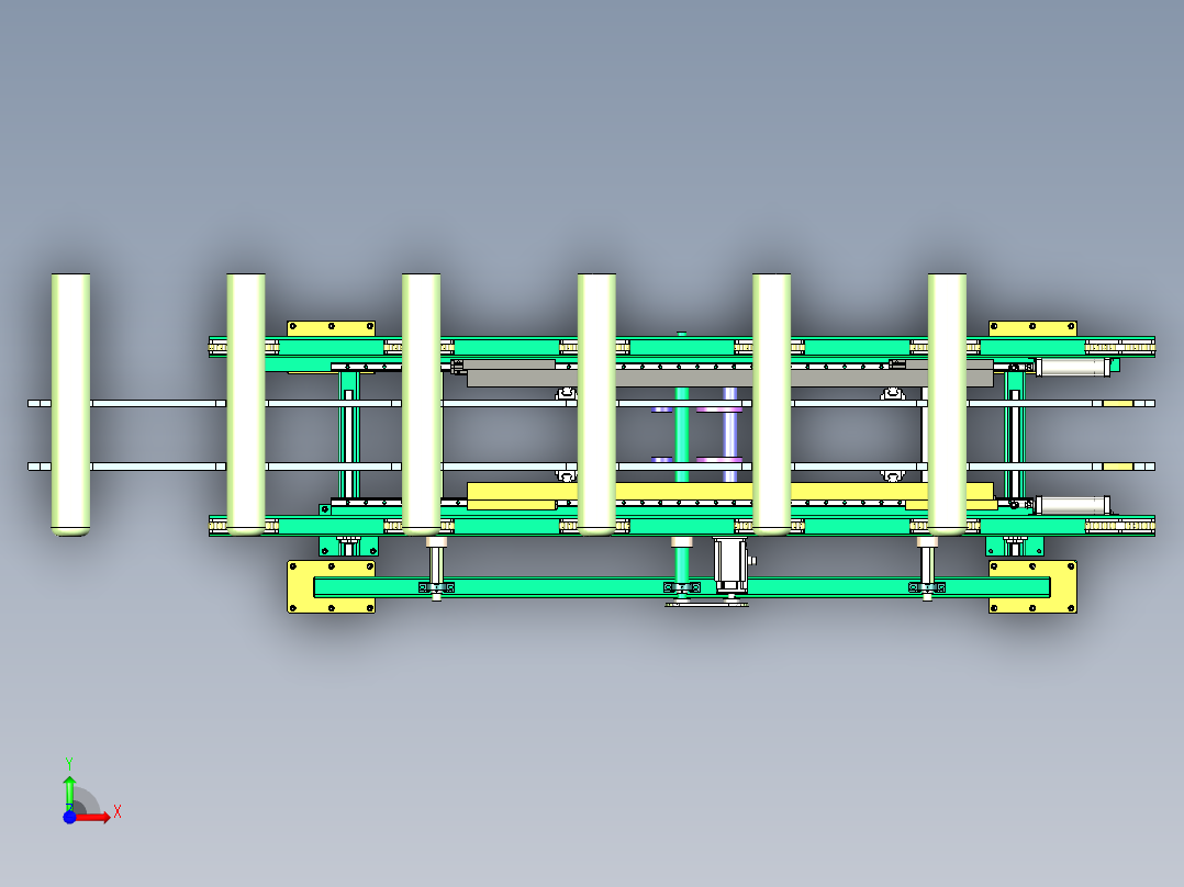 A10_重型同步移栽机SW2018前视图