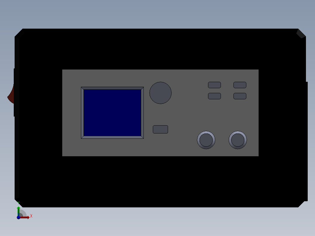直流电源XY+6014案例前视图