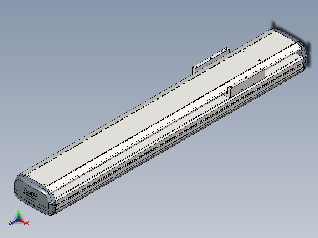 Toyo东佑达直线模组-ETH17-750-M-組合主视图