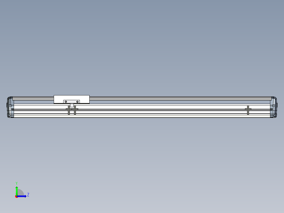 Toyo东佑达直线模组-ETH17-750-M-組合左视图