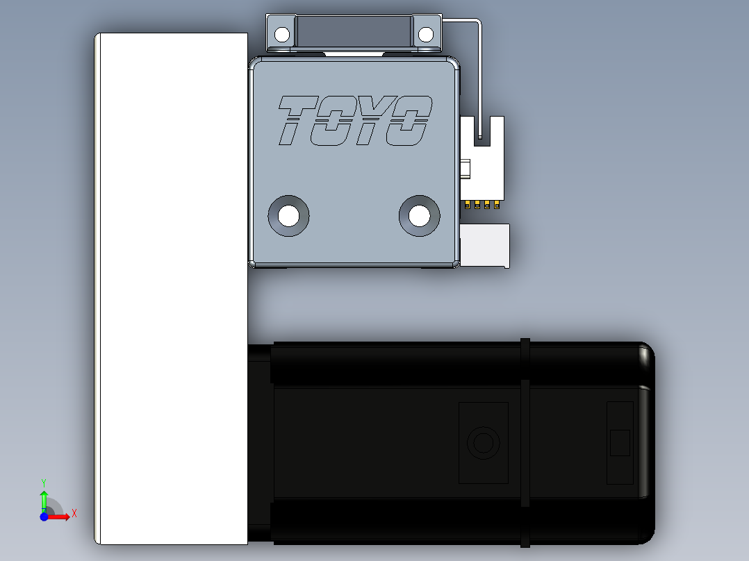 Toyo东佑达直线模组-M65-S-750-LD-M40-C4前视图