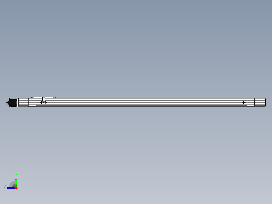 Toyo东佑达直线模组-M65-S-1600-L-M40-C4右视图