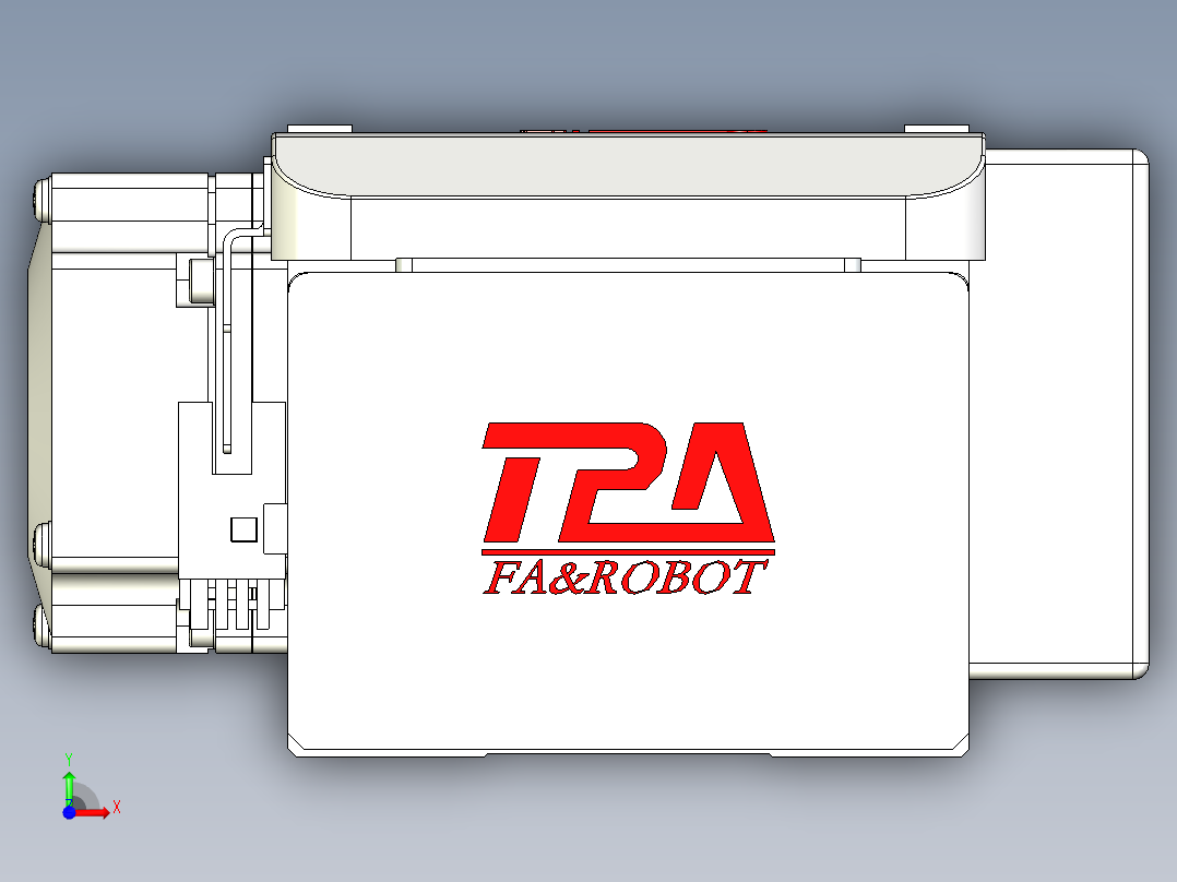 同步带全封闭直线模组TPA-HCB-85D-90-L500-ML-Y-P20-N3前视图