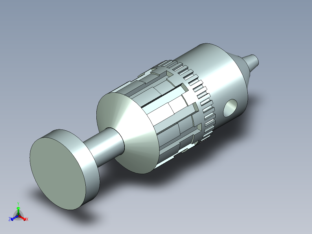 台钻正等轴测图