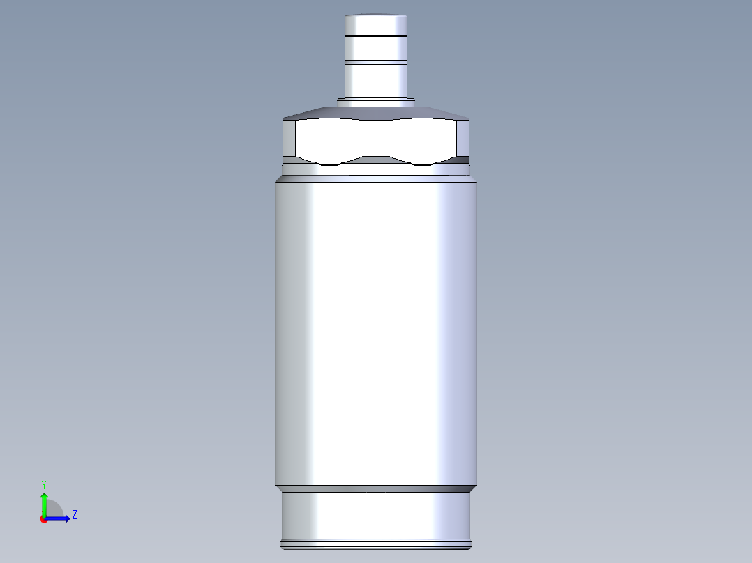 KOSMEKLD0262-xM多系列多零件图纸模型左视图