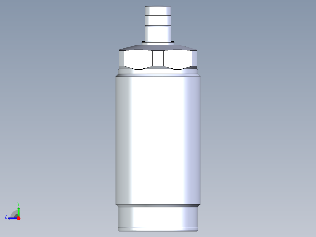 KOSMEKLD0262-xM多系列多零件图纸模型右视图