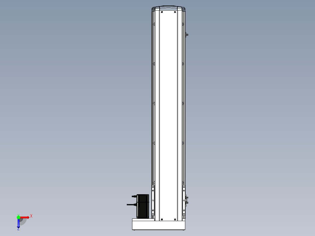 Toyo东佑达直线模组-ETH17-850-BR-M40俯视图