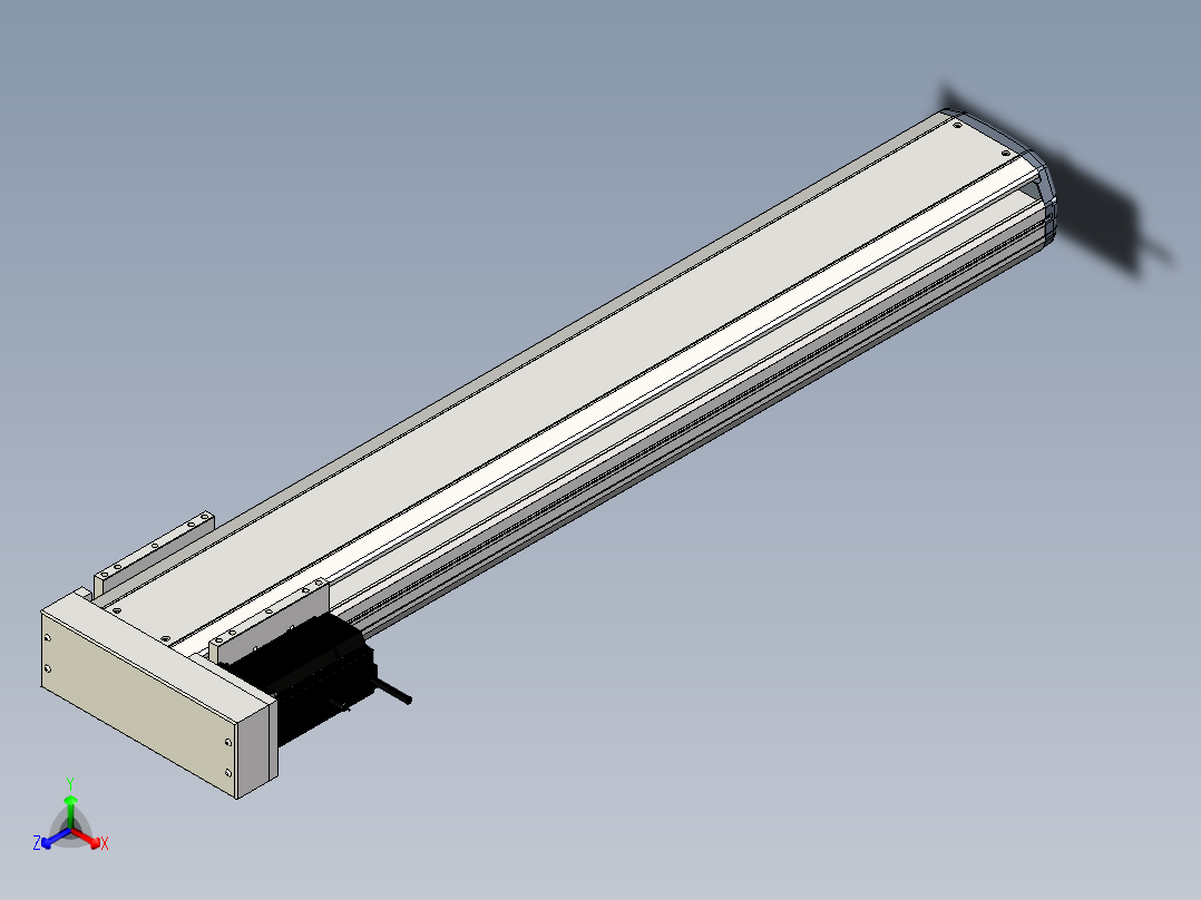 Toyo东佑达直线模组-ETH17-950-BL-M75主视图
