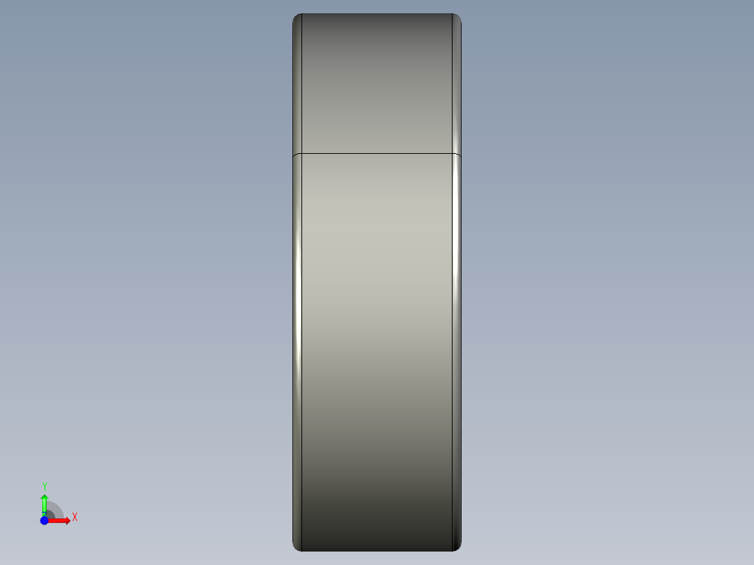 深沟球轴承6300前视图