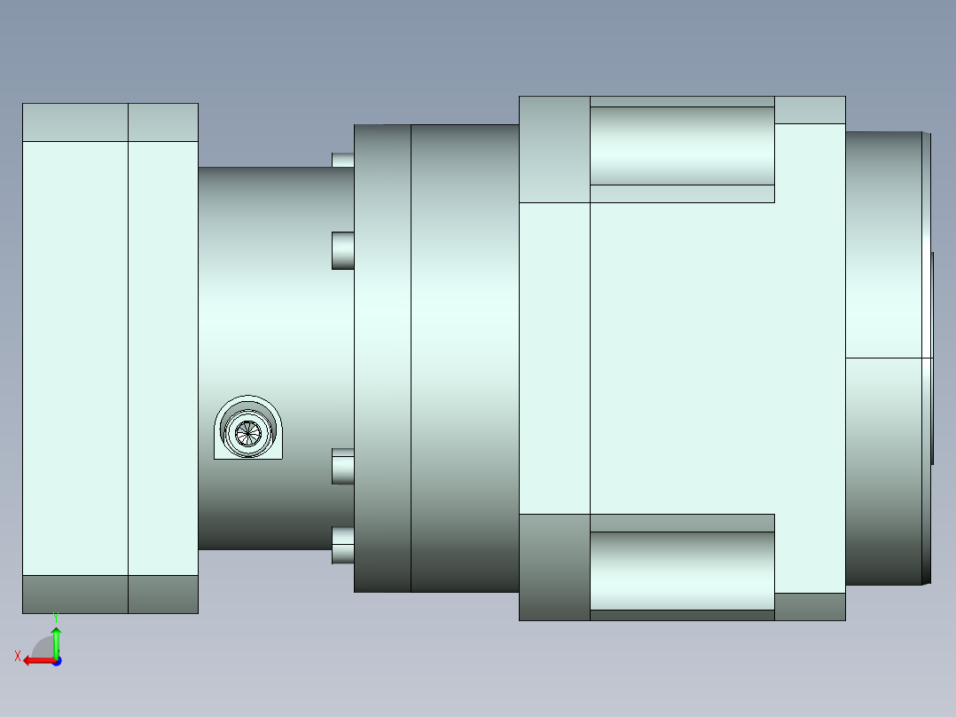 直齿孔PLX180-L2 42-114.3-200-M12-ZJ.stp后视图