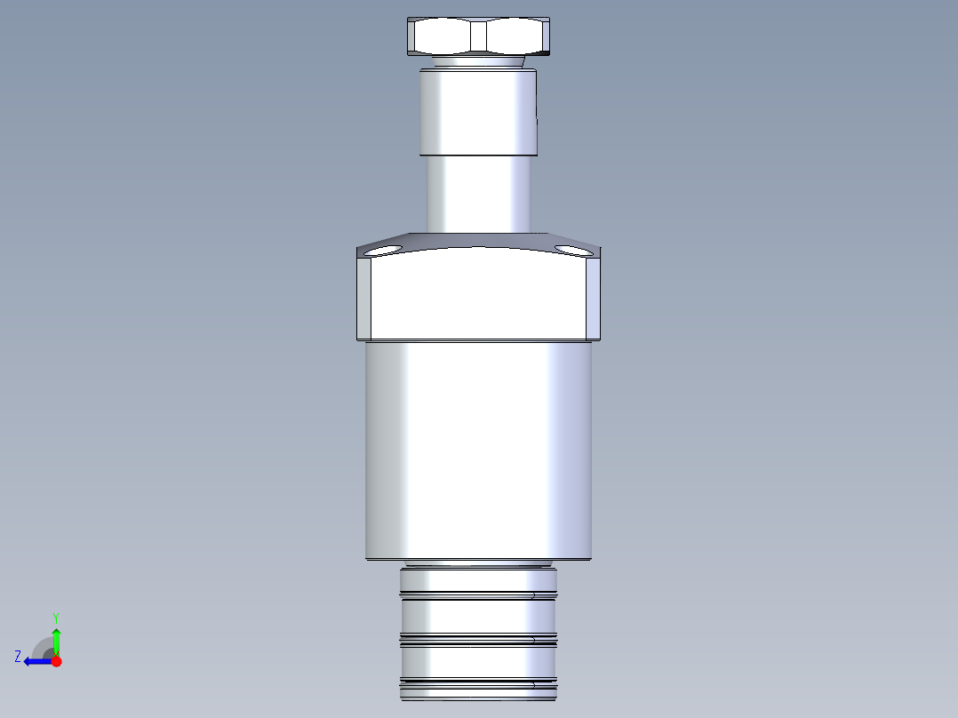 KOSMEKLHA0650-SLM多系列多零件图纸模型右视图