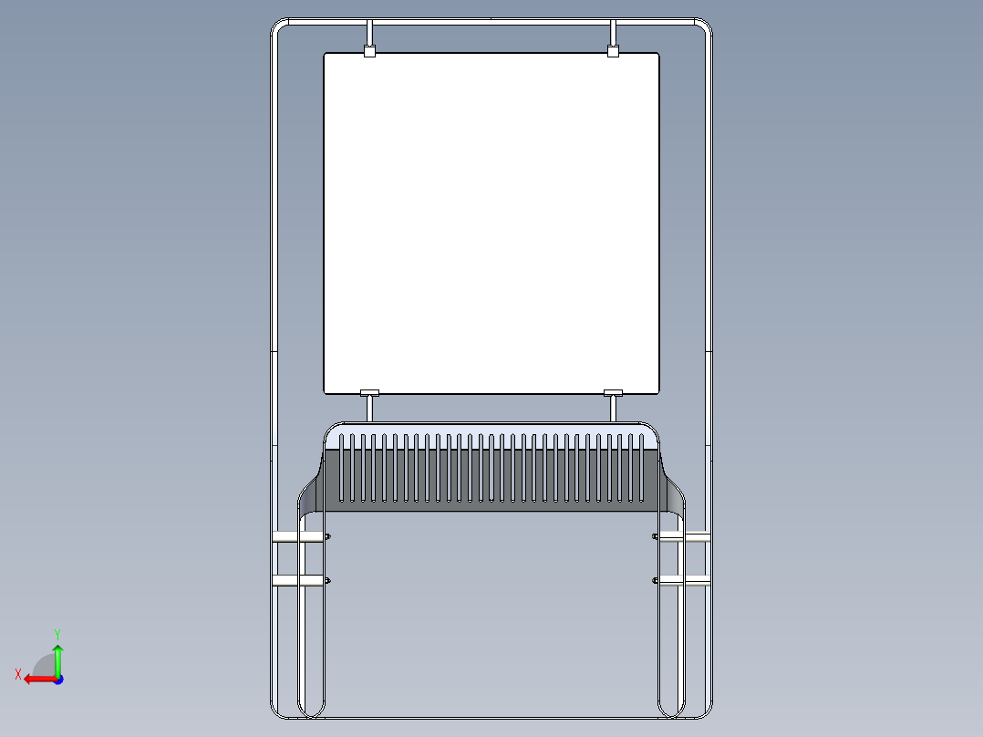 钣金项目-展示后视图