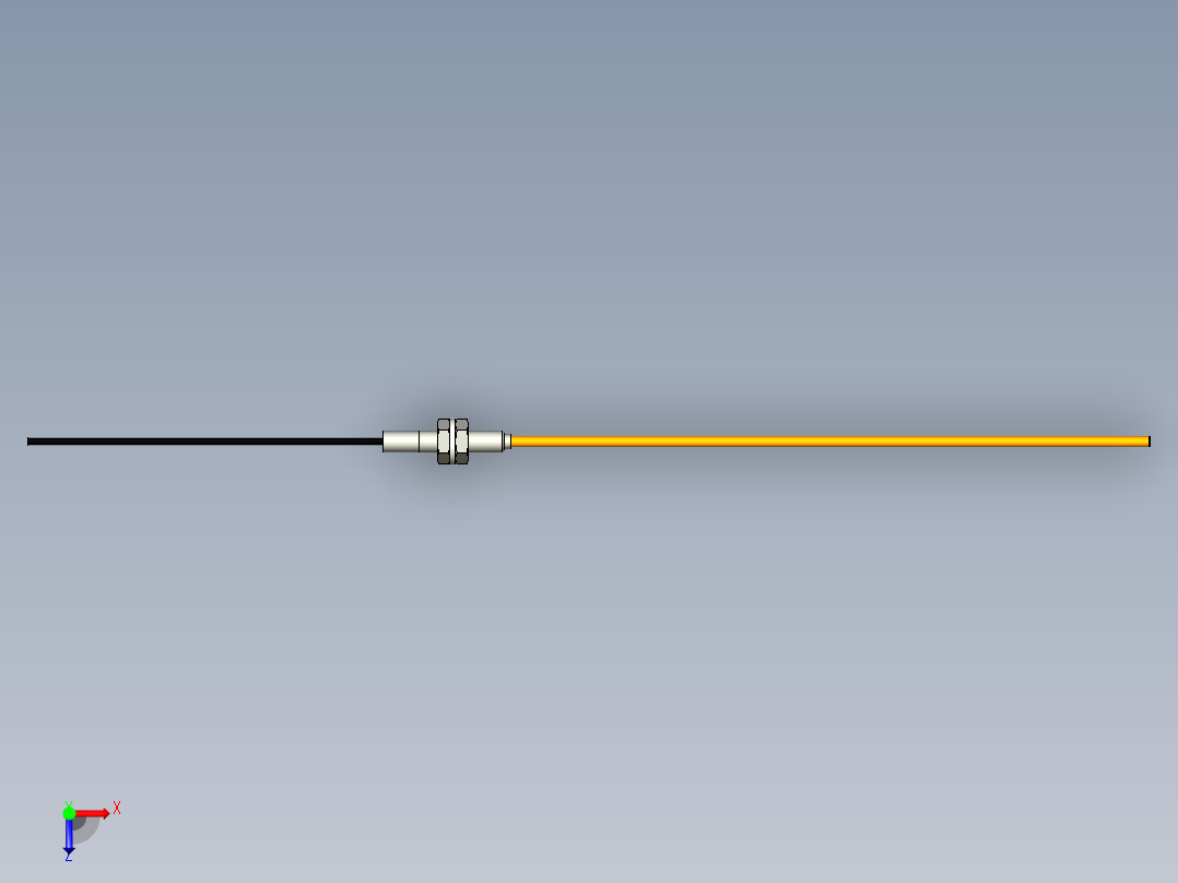 光纤元件漫反射型FR-D323-L俯视图