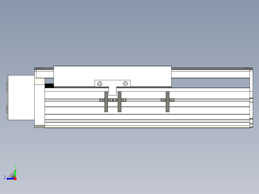 Toyo东佑达直线模组-ETH22-100-BR-400W右视图