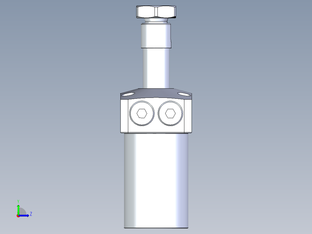 KOSMEKLHA0360-CR-Q15多系列多零件图纸模型左视图