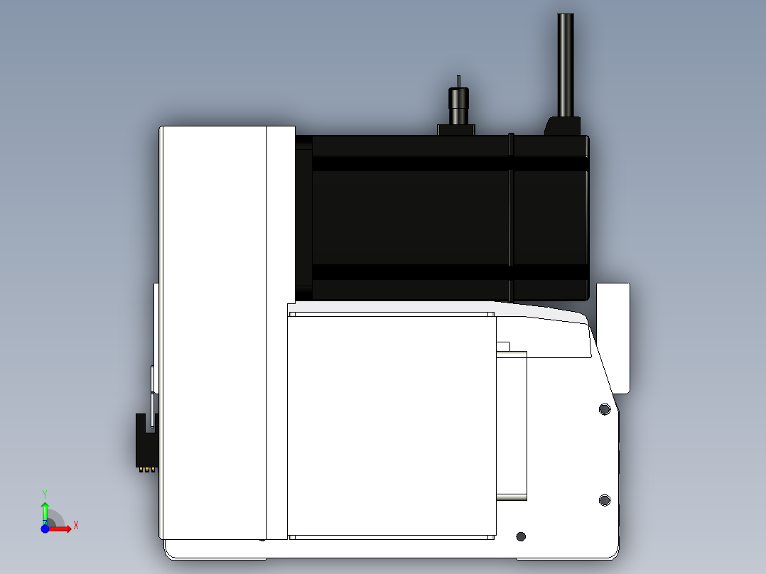 Toyo东佑达直线模组-ETB22M-600-LU-M75-C4前视图