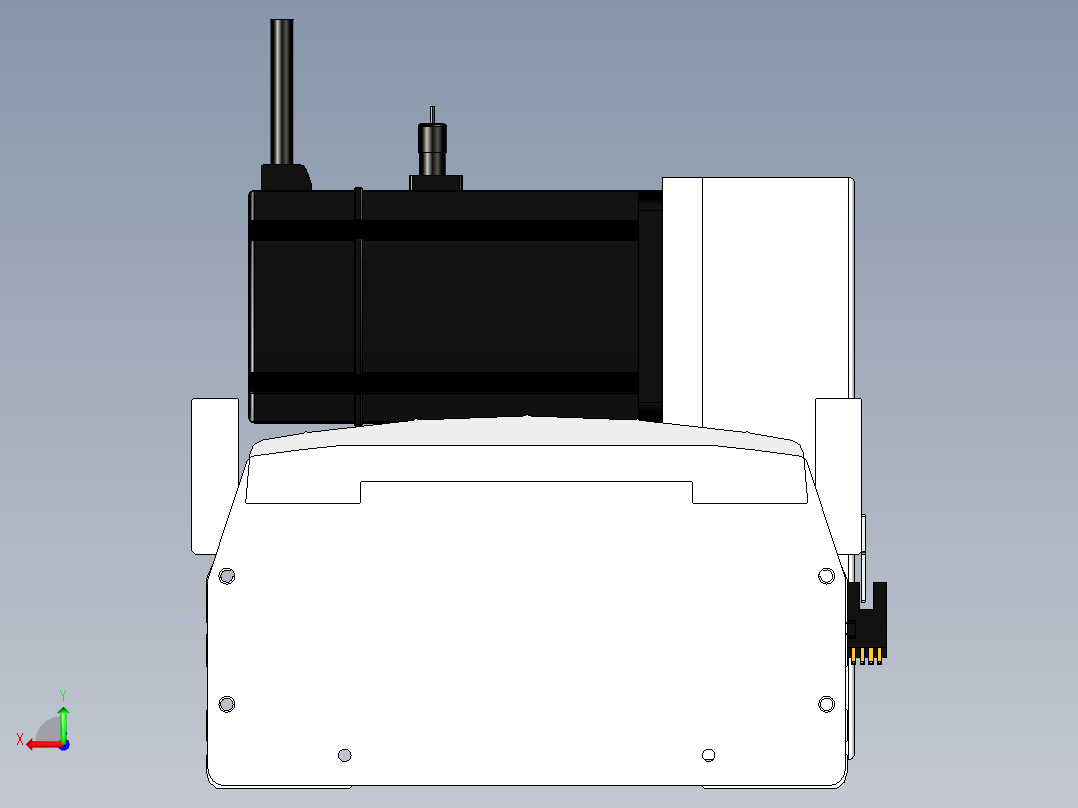 Toyo东佑达直线模组-ETB22M-600-LU-M75-C4后视图