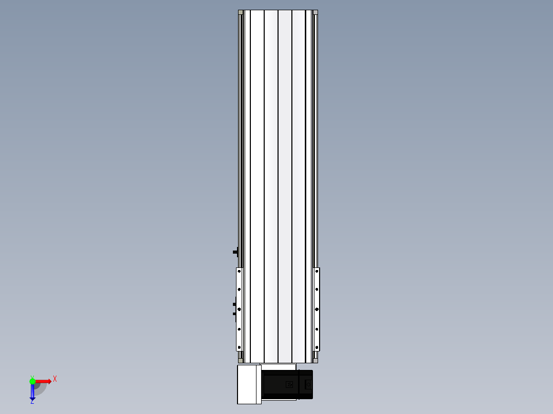 Toyo东佑达直线模组-ETB22M-600-LU-M75-C4俯视图