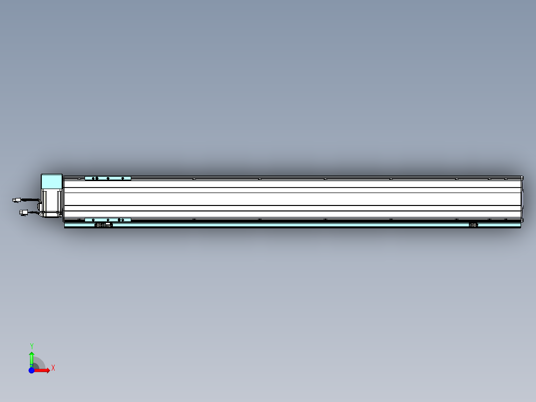 威洛博VBF同步带传动一般环境VBF14-L45-S1100-BRU-ZP40-C3前视图