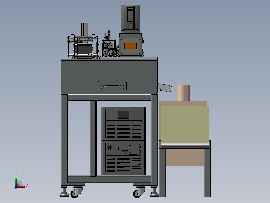全自动打标机6前视图