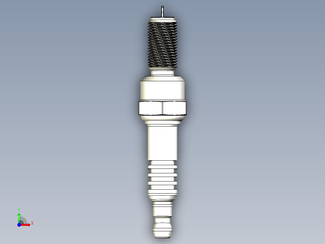 火花塞组件27前视图