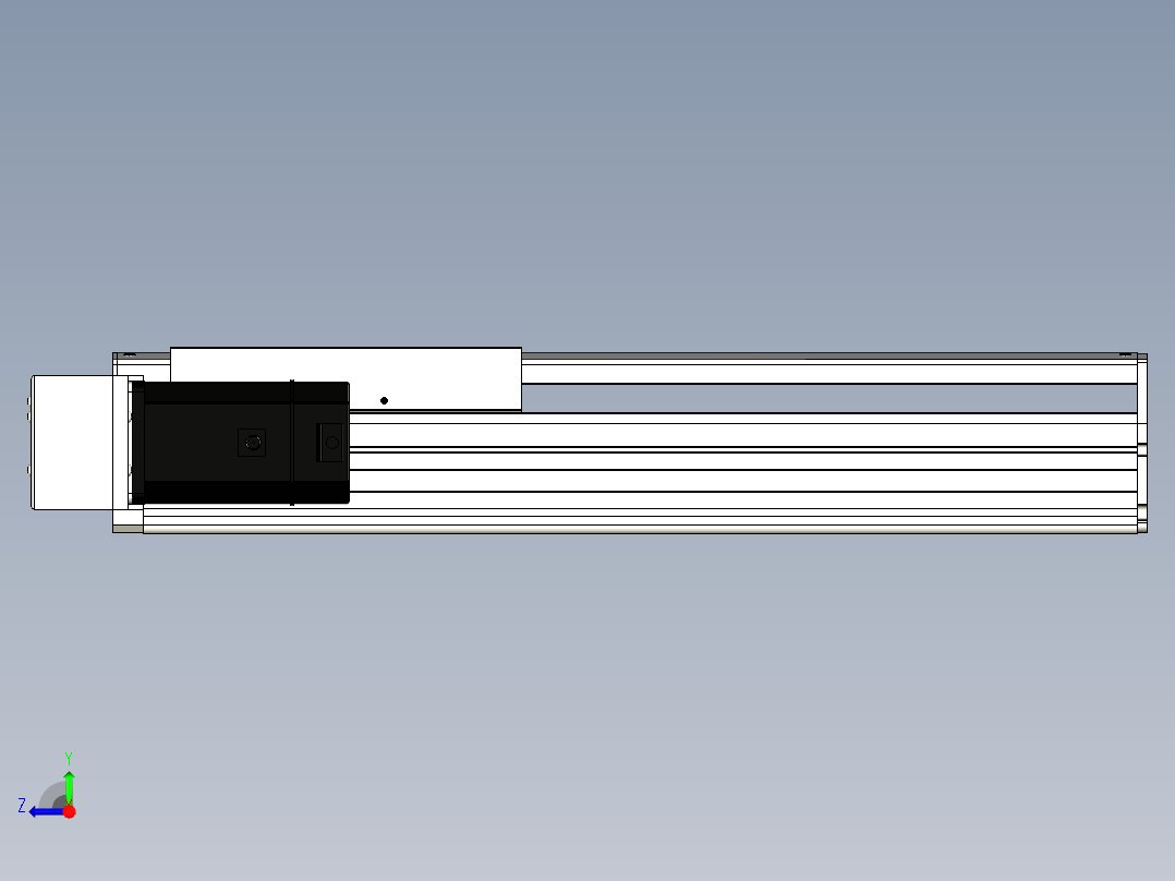 Toyo东佑达直线模组-ETH22-350-BL-750W右视图