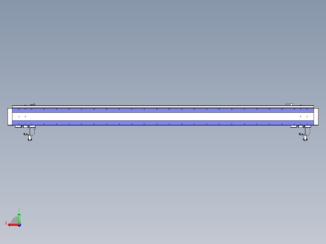 威洛博VL系列直线电机模组-2VL14S2-S2000后视图