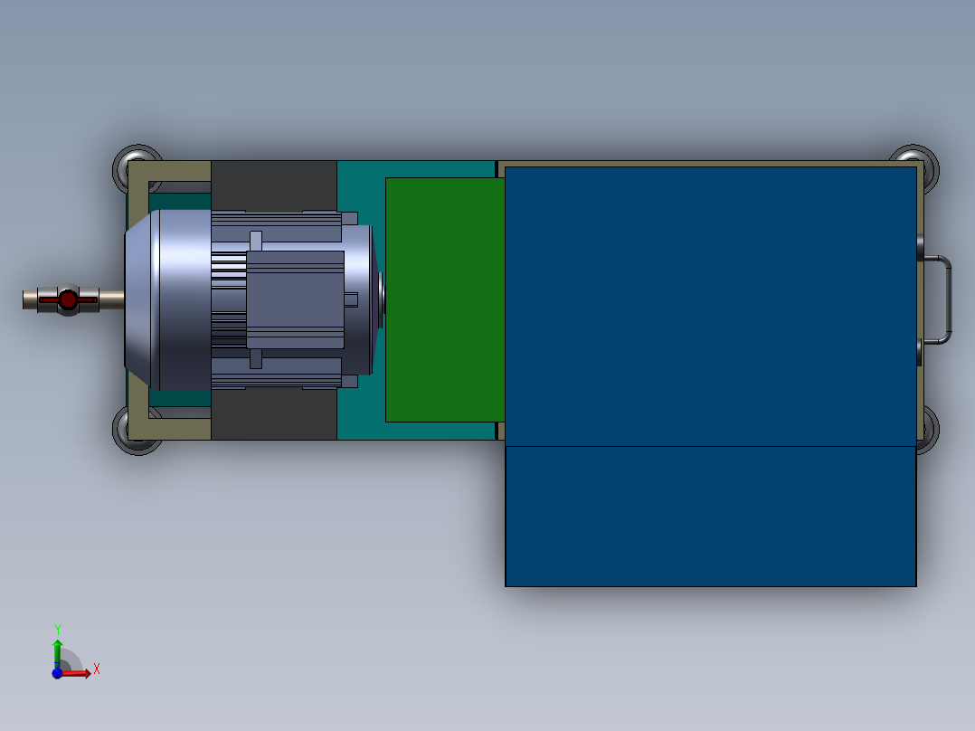 破碎机、破碎机4前视图