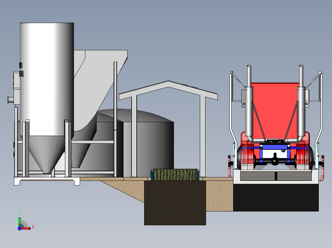 车轮清洗设备（SW2012前视图