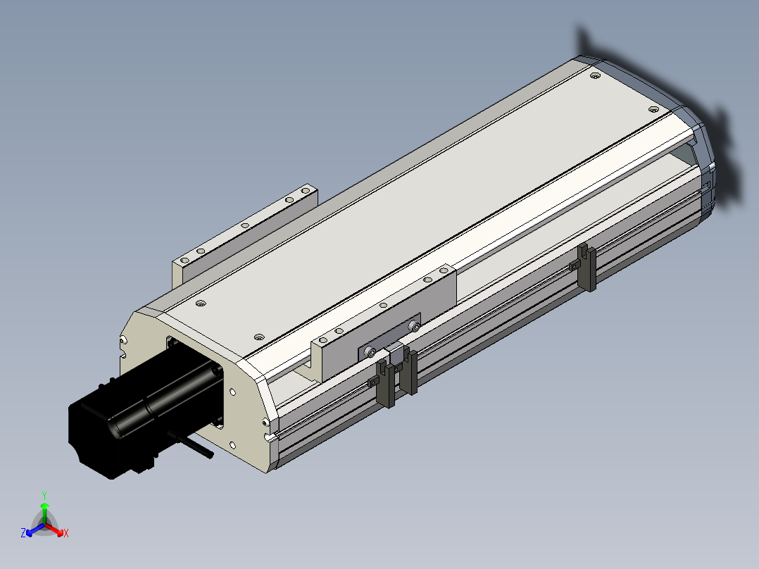 Toyo东佑达直线模组-ETH17-250-BC-M40正等轴测图
