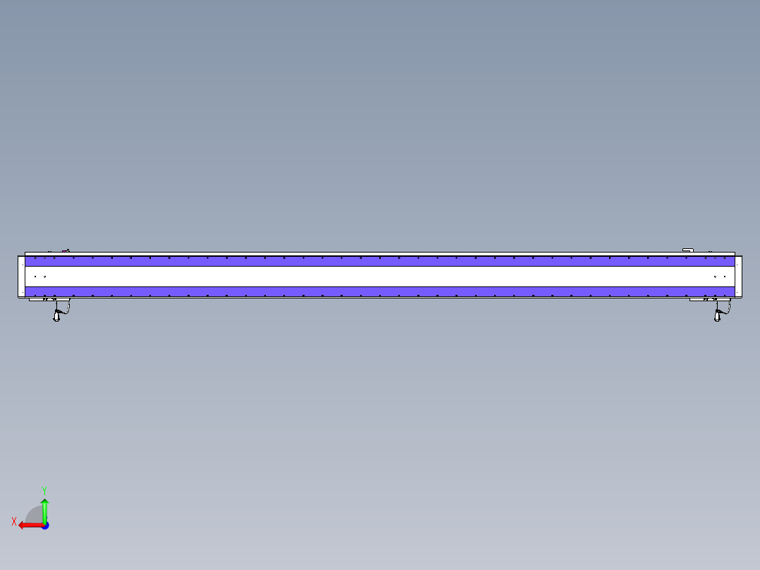 威洛博VL系列直线电机模组-2VL22H3-S3200后视图