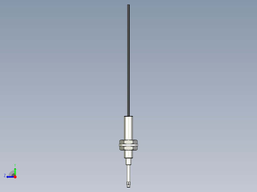 侧视光纤_漫反射型FR-F410-I右视图