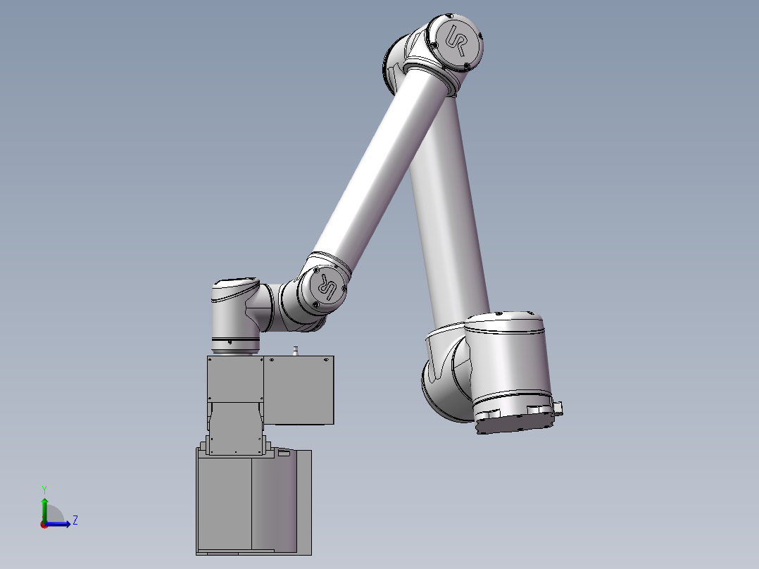 半导体花篮夹具(配机械手)sw16左视图