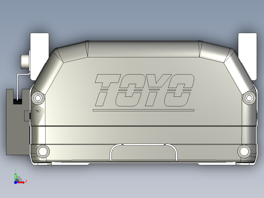 Toyo东佑达直线模组-ETH14-1300-BC-400W前视图