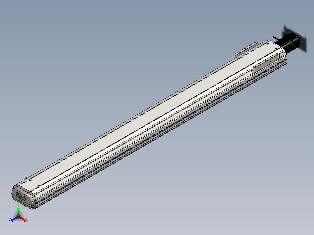 Toyo东佑达直线模组-ETH14-1300-BC-400W正等轴测图