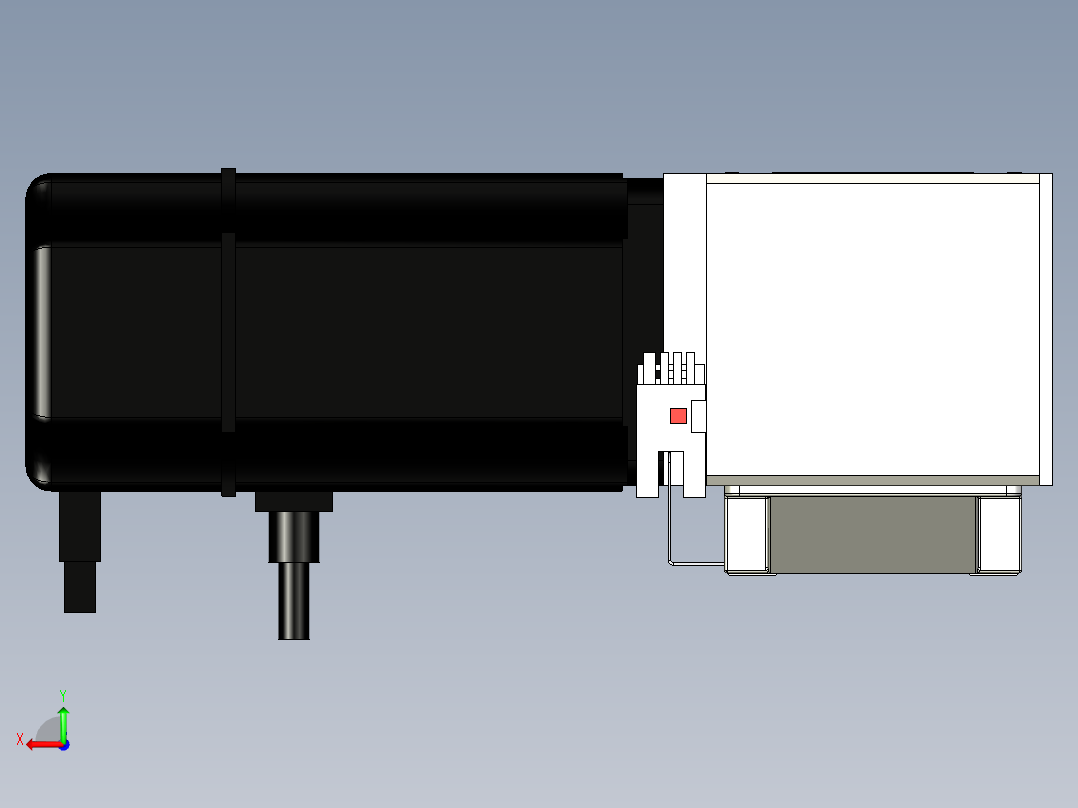 Toyo东佑达直线模组-M65M-X78-500-R-M40-C4后视图